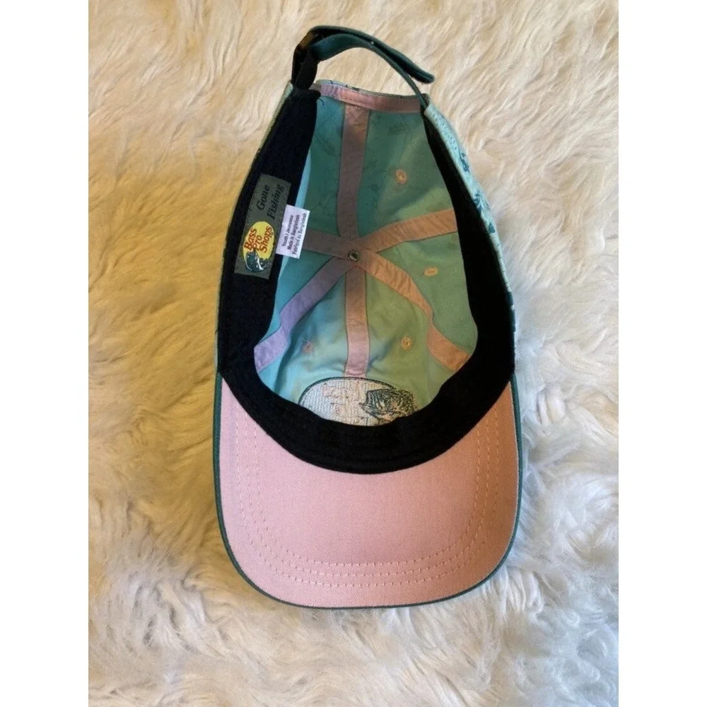 Bass Pro Shops Hat Girls‎ Size Youth Blue Fishing Baseball Cap